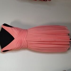 David's Bridal dress Coral Reef Sz 8 Beautiful Worn once Great condition